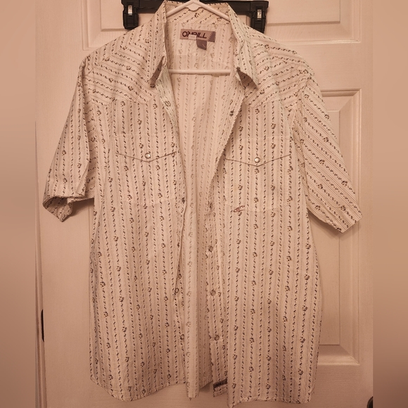 ONEIL SNAP CLOSURE SHIRT - Picture 1 of 5